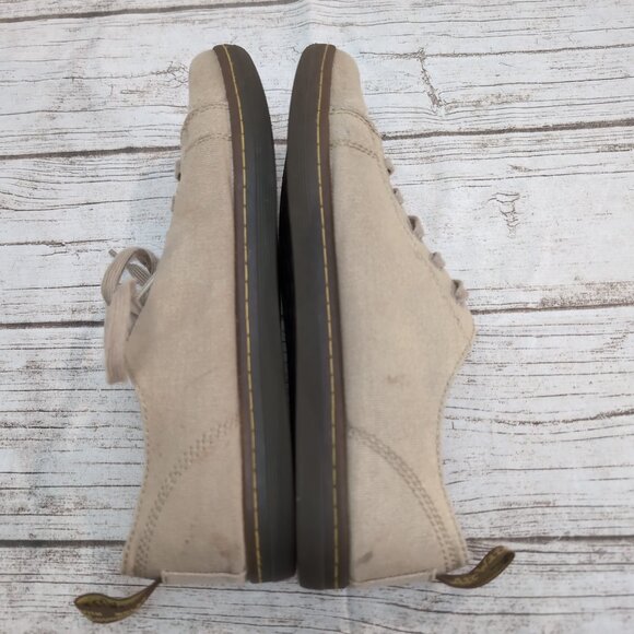 Dr. Martens Lester Canvas Oxford Shoes Beige Low-Top Casual – Men’s 11 - Picture 7 of 10